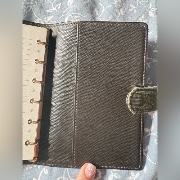 Minilin Louis Vuitton Brown Monogram Canvas Card Holder and Agenda - Picture 6 of 10
